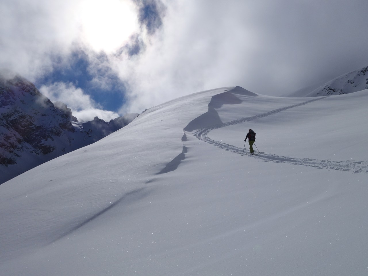 Ski de randonnée dans les Hautes Alpes