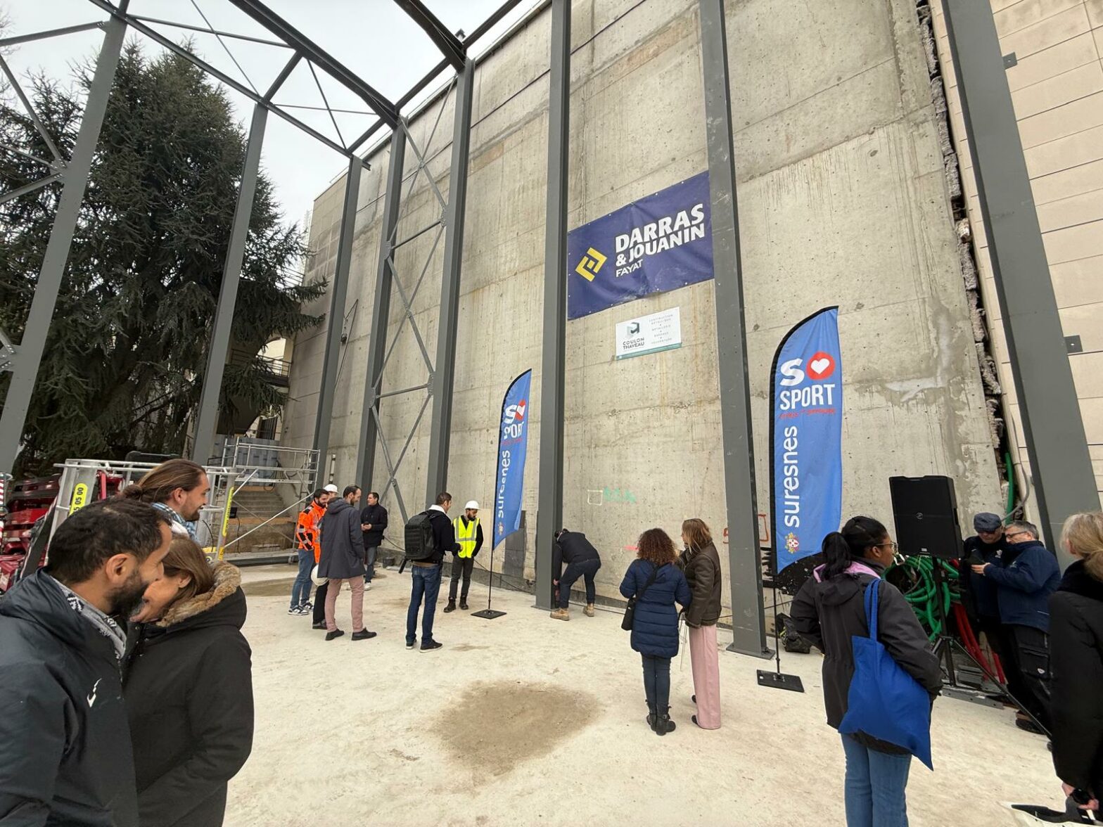 Une nouvelle structure d’escalade pour Suresnes